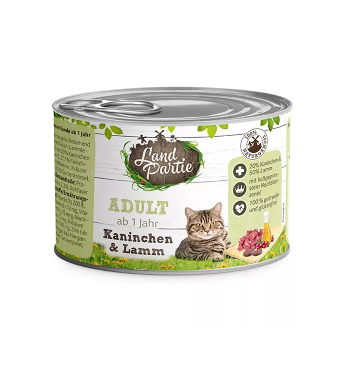 Defu Bio Katzenfutter Gans Sensitiv 12x400g - Getreidefrei Mit 96% Bio-Gans