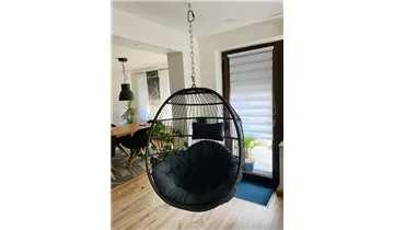 Sungörl Hängesessel Folt Meran, Stahl / Aluminium / Rattan