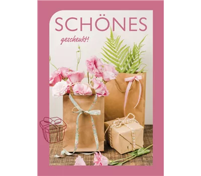 Versandgutschein fürs Gartencenter