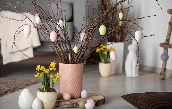 Ostern - Eierstrauß
