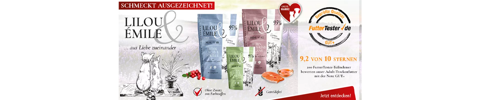 Lilou & Emile Katzenfutter Getreidefrei.png